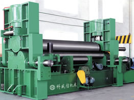 W11S series upper roll CNC universal plate bending machine